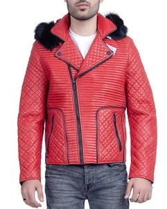 Leo Red Leather Jacket&nbsp;&nbsp;&nbsp;&nbsp;&nbsp;&nbsp;&nbsp;&nbsp;&nbsp;&nbsp;&nbsp;&nbsp;&nbsp;&nbsp;&nbsp;&nbsp;&nbsp;&nbsp;&nbsp;&nbsp;&nbsp;&nbsp;