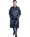 A7-Destructive Leather Coat