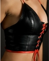 Bustier-Skirt Leather Corset