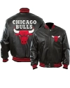 chicago-bulls Leather Jacket