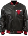 chicago-bulls Leather Jacket