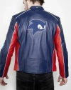 hedgehog-sonic Leather Jacket