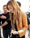 Miley-Cyrus Leather Jacket