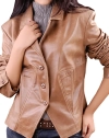 Nicole Leather Blazer