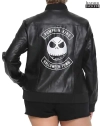 Jack-Skellington Leather Jacket
