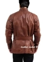 Panther-Tan Leather Jacket