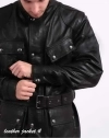 Panther-Black Leather Jacket