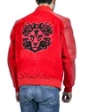 Simba-Red Leather Jacket