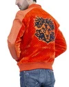 Simba-Orange Leather Jacket