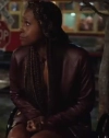 Issa-Rae Leather Jacket