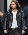 Alicia-Vikander Leather Jacket