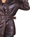 Mia Leather Coat