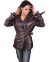 Mia Leather Coat