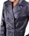 Rachel Leather Coat