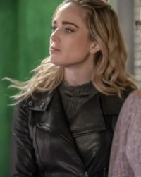 caity Leather Jacket