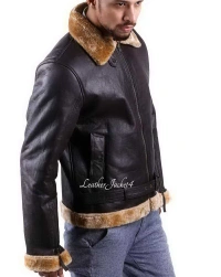 B3-Bomber Leather Jacket