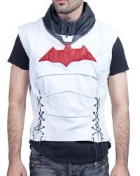 Batman-Vest Leather Jacket
