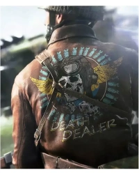 Battlefield5-SteveFisher Leather Jacket