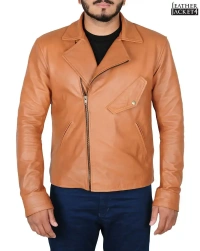 Alden-Ehrenreich Leather Jacket