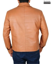 Alden-Ehrenreich Leather Jacket