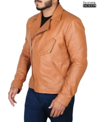 Alden-Ehrenreich Leather Jacket