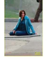 Sandra-Bullock Leather Jacket