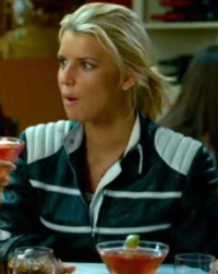 Jessica-Simpson Leather Jacket