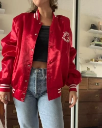 state-buckeyes Satin Jacket