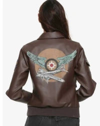 Brie-Larson Leather Jacket