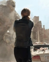 Maria-Hill Leather Jacket