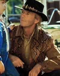 Crocodile-Dundee Leather Jacket