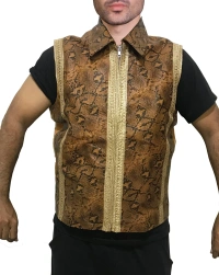 Crocodile-Dundee Leather Jacket