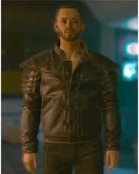 wolf-school Leather Jacket