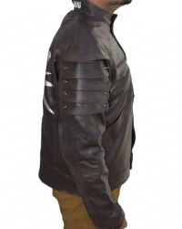 wolf-school Leather Jacket