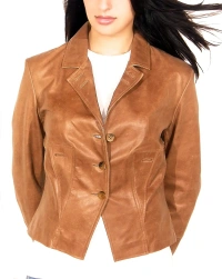 Darling Leather Blazer
