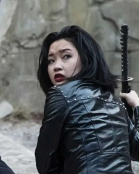 Saya-Kuroki Leather Jacket