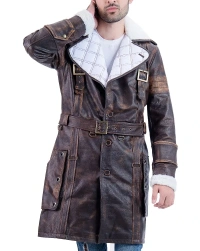 Elder-Maxson Leather Coat