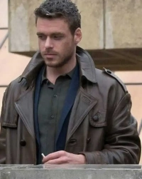 Richard-Madden Leather Jacket