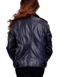 Femme-Noir Leather Jacket