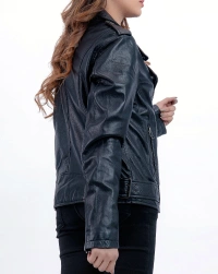 Femme-Noir Leather Jacket