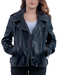 Femme-Noir Leather Jacket
