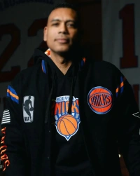 fisll-knicks-varsity Polyester Jacket