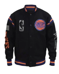 fisll-knicks-varsity Polyester Jacket