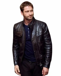 Gerad-Butler Leather Jacket