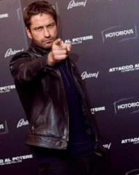 Gerad-Butler Leather Jacket