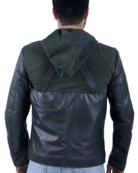 Green-Arrow-1 Leather Jacket