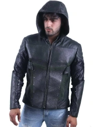 Green-Arrow-2 Leather Jacket