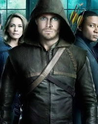 Green-Arrow-1 Leather Jacket