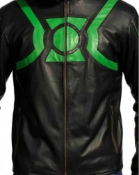 Green-Lantern Leather Jacket