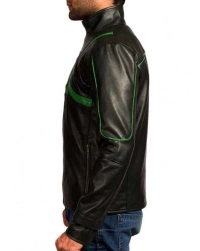 Green-Lantern Leather Jacket